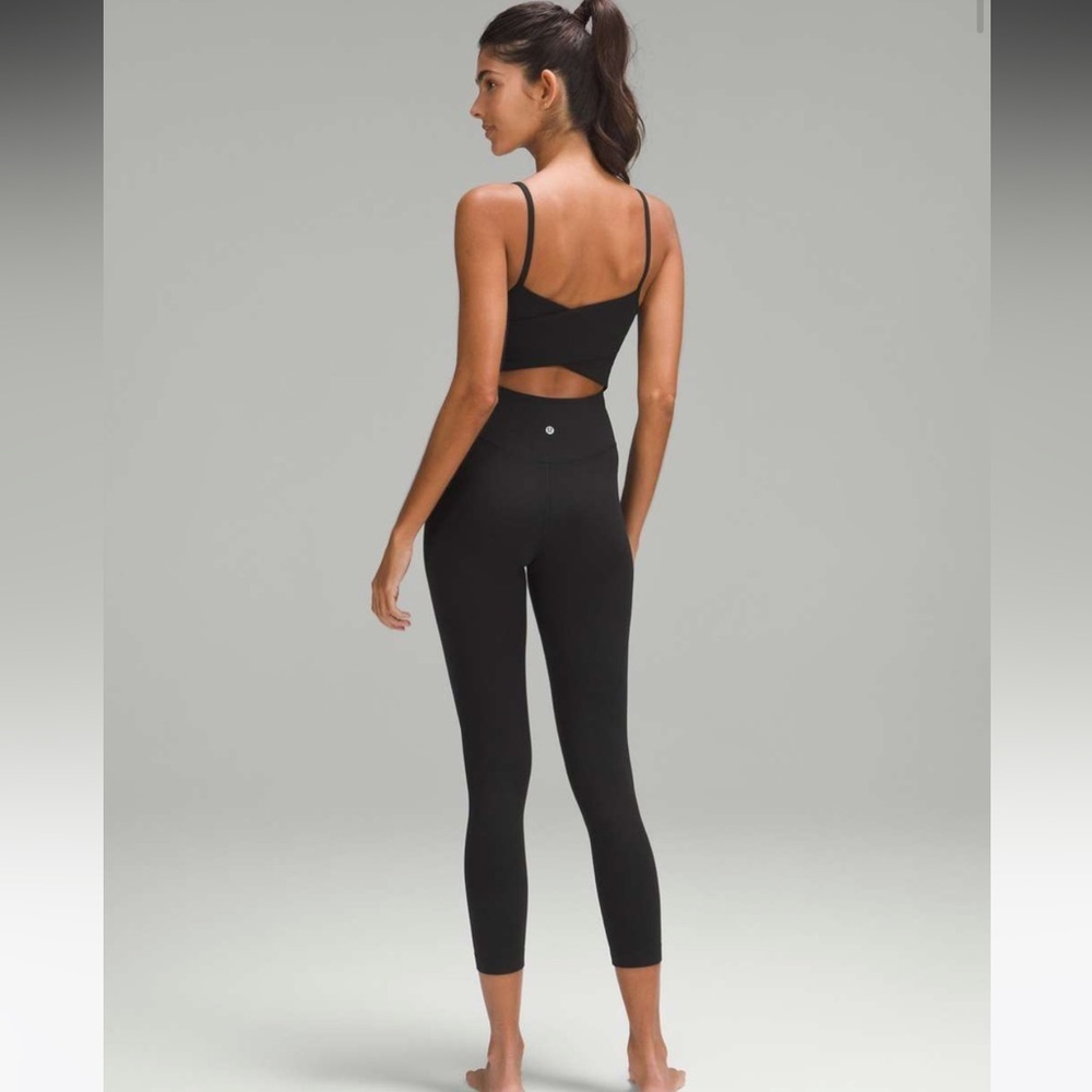 Lululemon Cross-Back Nulu Yoga Bodysuit 25"